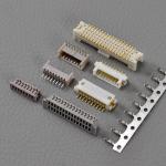 Double row 1.25mm Pitch DF13 type wire to board connector